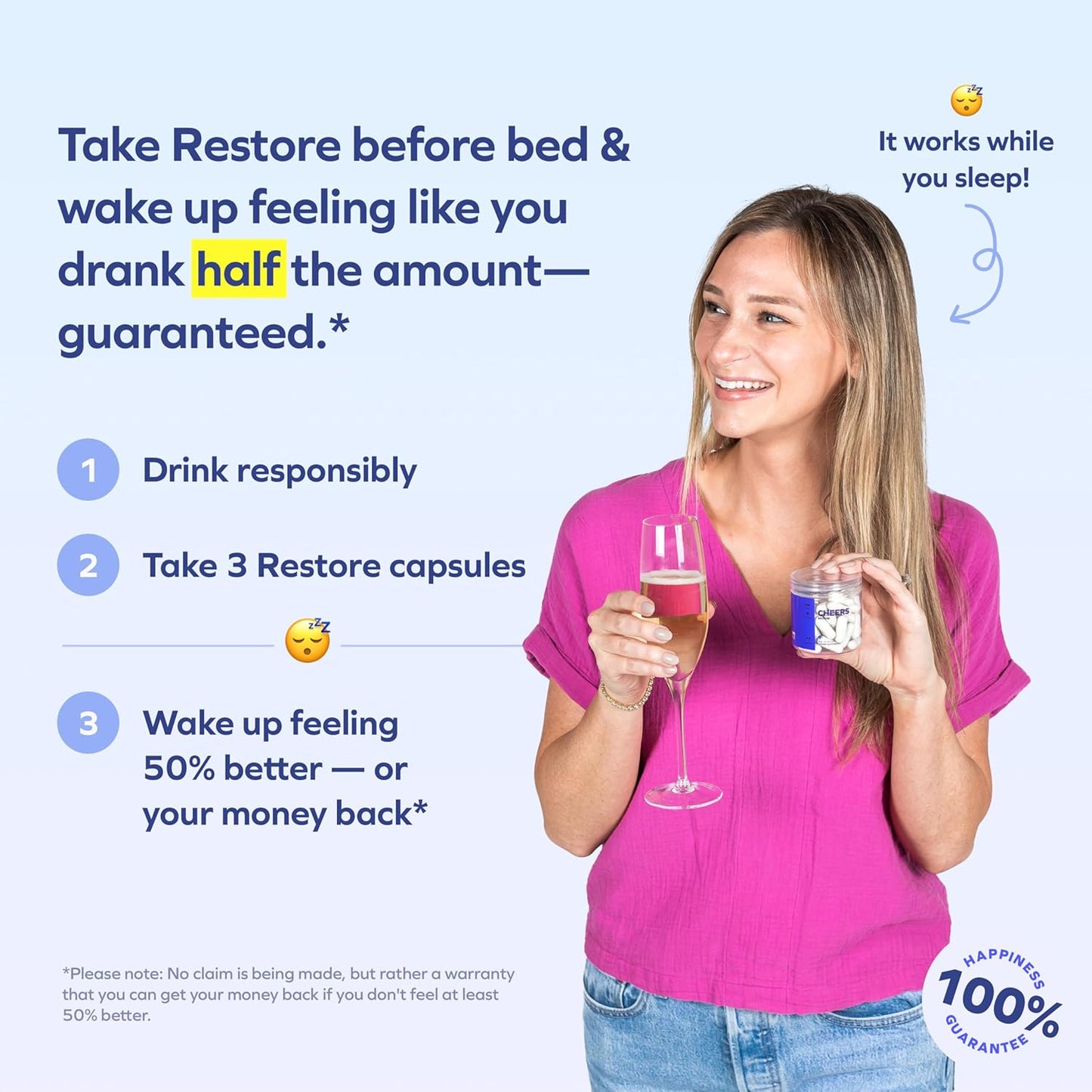 R&R Combo | Restore + Relief | Feel Better after Drinking & Support Your Liver | DHM, L-Cysteine, Milk Thistle, Ginger, White Willow Bark, Caffeine, L-Theanine | 12 Doses Each | Supplements